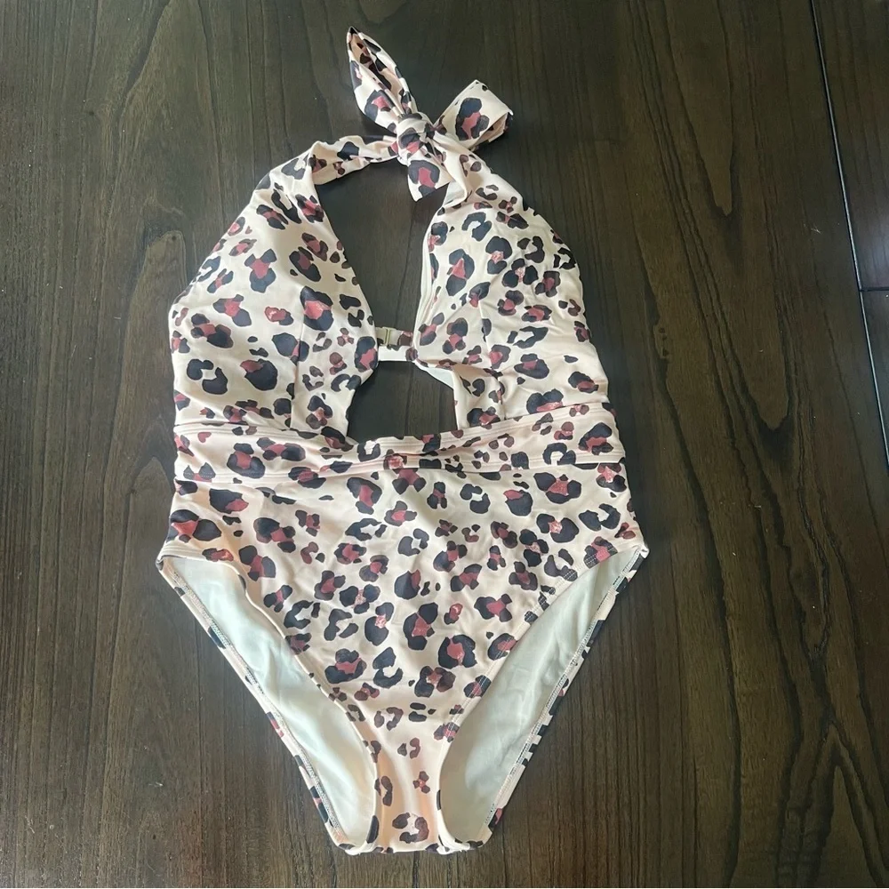 NWT Adore Me Leopard Print Bikini - Large - Picture 2 of 16